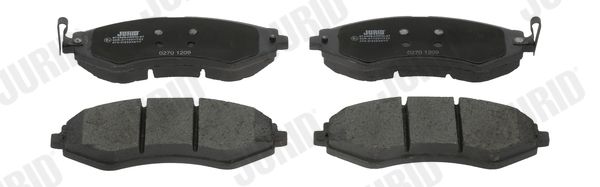 JURID 572408J Brake Pad Set, disc brake