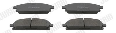 Brake Pad Set, disc brake JURID 572466J