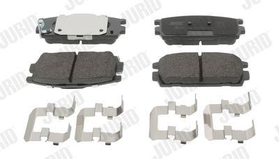 Brake Pad Set, disc brake JURID 572581J