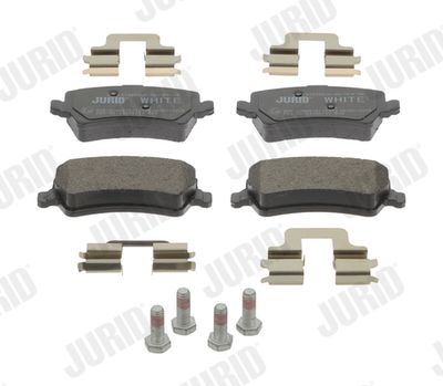 Brake Pad Set, disc brake JURID 573250JC