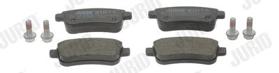 Brake Pad Set, disc brake JURID 573286JC