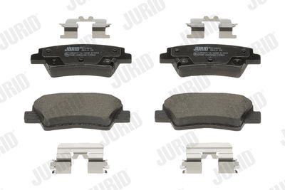 Brake Pad Set, disc brake JURID 573369J