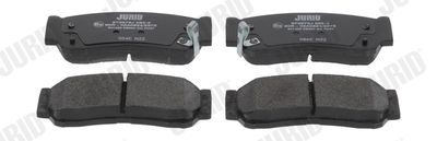 Brake Pad Set, disc brake JURID 573676J