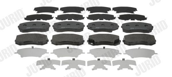 JURID 573752J Brake Pad Set, disc brake