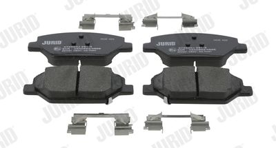 Brake Pad Set, disc brake JURID 573839J