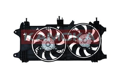 Fan, engine cooling KAMOKA 7740017