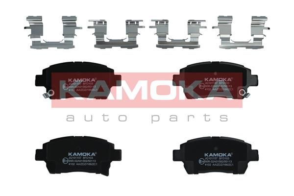 KAMOKA JQ101157 Brake Pad Set, disc brake