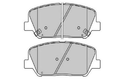 Brake Pad Set, disc brake Kavo Parts KBP-3060