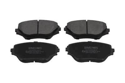 Brake Pad Set, disc brake Kavo Parts KBP-9011