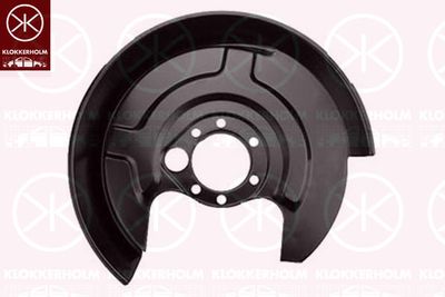 Splash Guard, brake disc KLOKKERHOLM 0018877