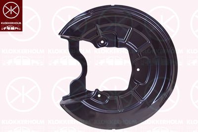 Splash Guard, brake disc KLOKKERHOLM 0026875