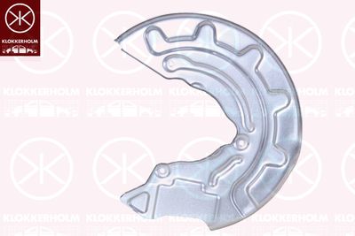 Splash Guard, brake disc KLOKKERHOLM 0027373