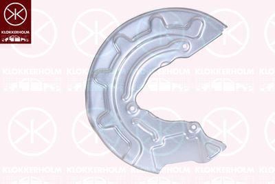 Splash Guard, brake disc KLOKKERHOLM 0027374