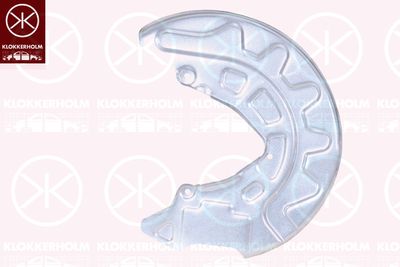 Splash Guard, brake disc KLOKKERHOLM 0027376