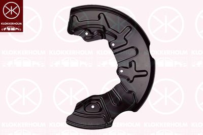 Splash Guard, brake disc KLOKKERHOLM 0028375