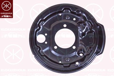 Splash Guard, brake disc KLOKKERHOLM 0551876