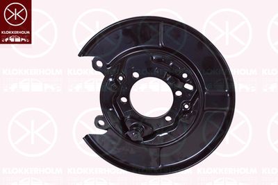 Splash Guard, brake disc KLOKKERHOLM 1617877