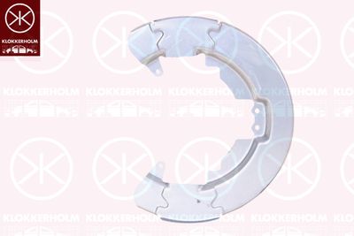 Splash Guard, brake disc KLOKKERHOLM 2533379