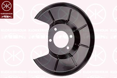 Splash Guard, brake disc KLOKKERHOLM 2556877