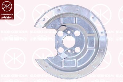 Splash Guard, brake disc KLOKKERHOLM 2939870