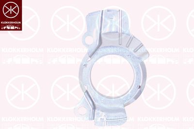 Splash Guard, brake disc KLOKKERHOLM 3266378