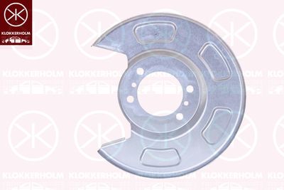 Splash Guard, brake disc KLOKKERHOLM 3266877