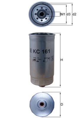 KNECHT KC 161 Fuel Filter