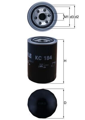 Fuel Filter KNECHT KC 184