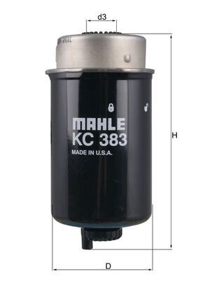 KNECHT KC 383 Fuel Filter