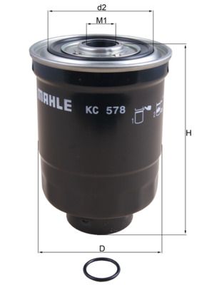 Fuel Filter KNECHT KC 578D