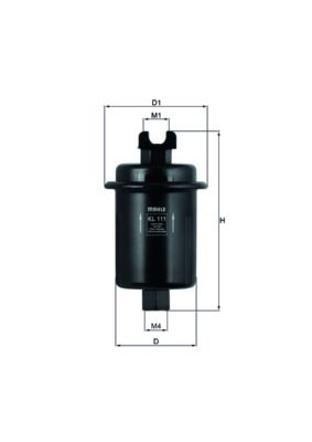 KNECHT KL 111 Fuel Filter