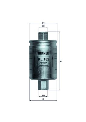 Fuel Filter KNECHT KL 182