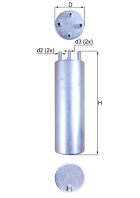 Fuel Filter KNECHT KL 229/11