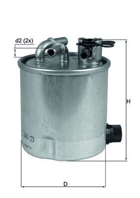 KNECHT KL 440/23 Fuel Filter