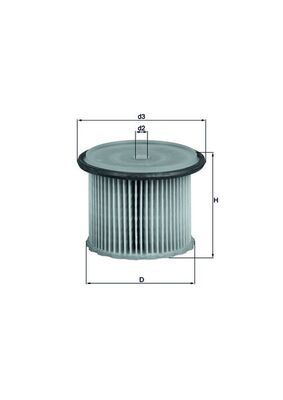 KNECHT KX 63/1 Fuel Filter