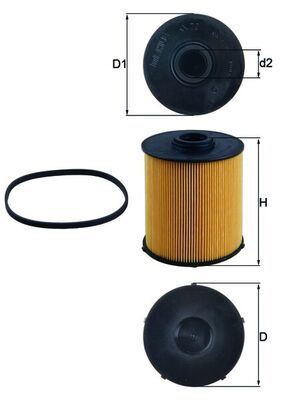 KNECHT KX 70D Fuel Filter