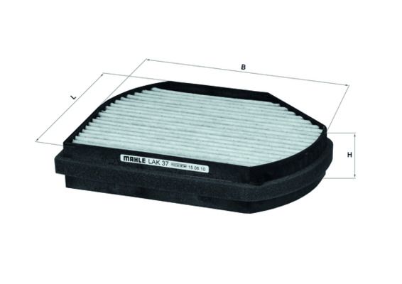 KNECHT LAK 37 Filter, cabin air