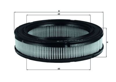 Air Filter KNECHT LX 171