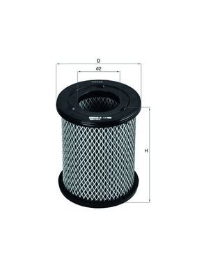 Air Filter KNECHT LX 2000