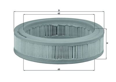 Air Filter KNECHT LX 487