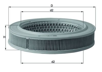 Air Filter KNECHT LX 552