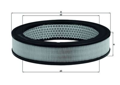 Air Filter KNECHT LX 8