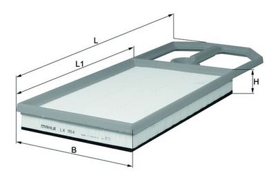 Air Filter KNECHT LX 954