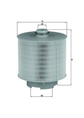 KNECHT LX 1006/1D Air Filter