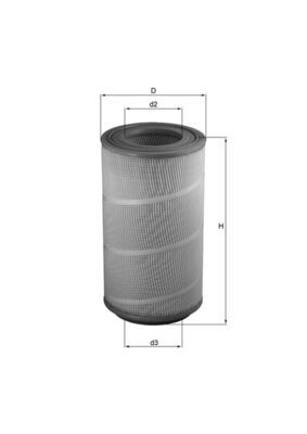 KNECHT LX 1025 Air Filter