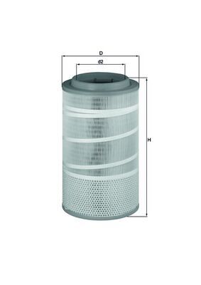 Air Filter KNECHT LX 1457