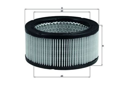 Air Filter KNECHT LX 213