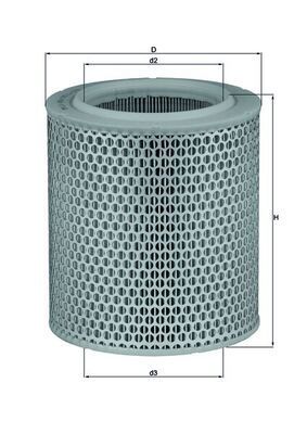 Air Filter KNECHT LX 478/1