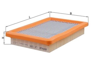 Air Filter KNECHT LX 534