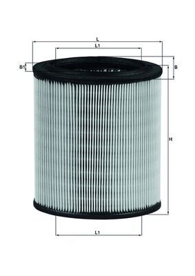 Air Filter KNECHT LX 715